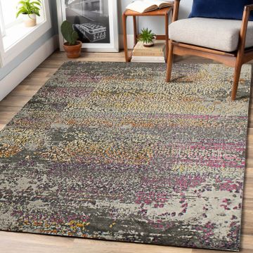Rugsville Marlee Multi Graphic Designer Modern Carpet 5'3" x 7'5"