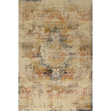 Rugsville Regina Oriental Yellow Persian Carpet 5' x 7'6"
