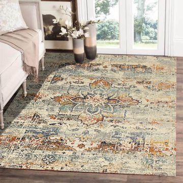 Rugsville Ansley Vintage Oriental Gray Persian Carpet 5'4" x 7'7"