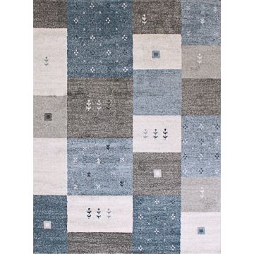 Rugsville Pach Multi Abstract Modern Carpet 5'3" x 7'7"