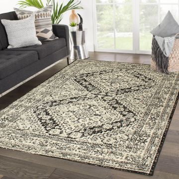 Rugsville Tiana Tribal Gray Oriental Persian Carpet 5'3" x 7'4"