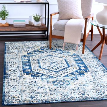Rugsville Elsinger Blue Vintage Oriental Persian Carpet 5'3" x 7'10"