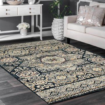 Rugsville Garian Tribal Blue Oriental Persian Carpet 5'3" x 7'8"