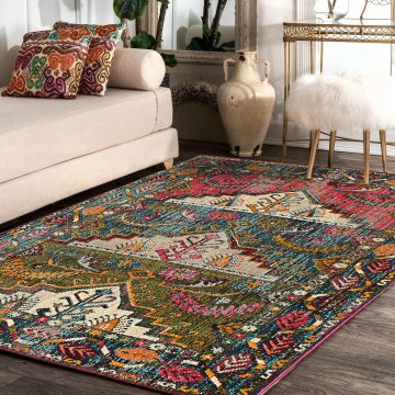 Rugsville Fabiola Multi Oriental Persian Carpet 5'2" x 7'8"