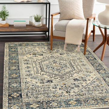 Rugsville Elora Gray Oriental Persian Carpet 5'3" x 7'8"