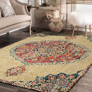 Rugsville Cyrille Multi Oriental Persian Carpet 5'3" x 7'8"