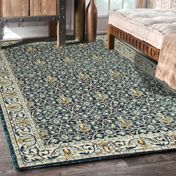 Rugsville Cornelie Blue Oriental Persian Carpet 5'3" x 7'8"