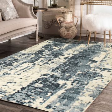 Rugsville Cohen Multi Abstract Modern Carpet 5'3" x 7'8"