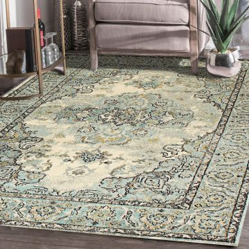 Rugsville Clarisse Gray Oriental Persian Carpet 5'3" x 7'8"