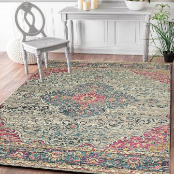 Rugsville Catalina Oriental Multi Persian Carpet 5'3" x 7'6"
