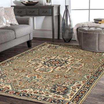 Rugsville Bryn Oriental Gray Persian Carpet 5'3" x 7'7"