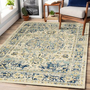 Rugsville Audriana Oriental Blue Persian Carpet 5'3" x 7'2"