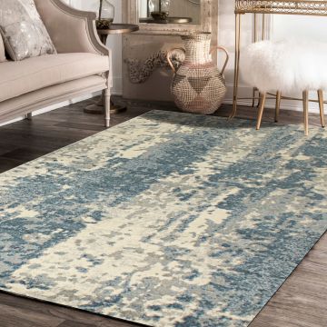 Rugsville Blake Abstract Multi Modern Carpet 5'3" x 7'7"