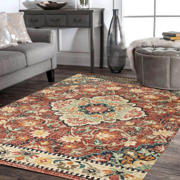Rugsville Araceli Oriental Multi Persian Carpet 5'3" x 7'6"