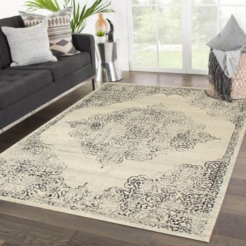 Rugsville Avianna Oriental Ivory Persian Carpet 5'3" x 7'8"