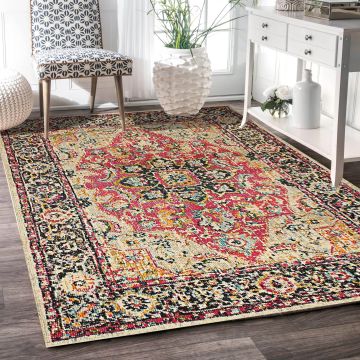 Rugsville Elliot Oriental Red Persian Carpet 5'3" x 7'9"