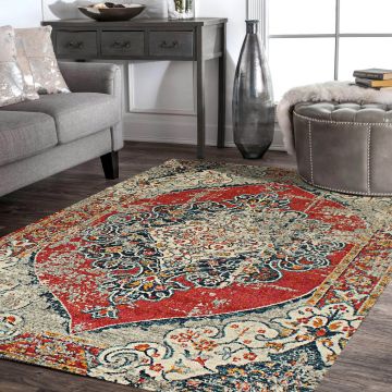 Rugsville Maliah Oriental Red Persian Carpet 5'3" x 7'8"