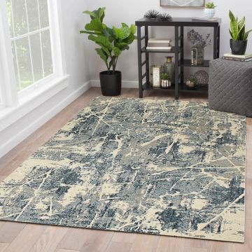 Rugsville Britney Abstract Multi Modern Carpet 5'3" x 7'8"