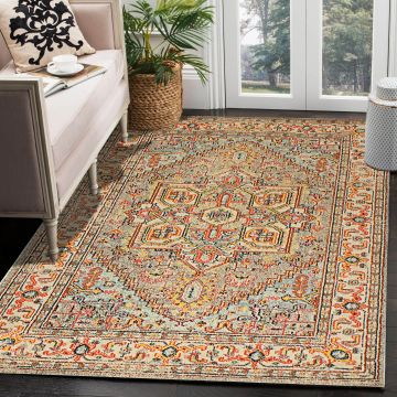 Rugsville Yaritza Oriental Multi Persian Carpet 5'3" x 7'7"