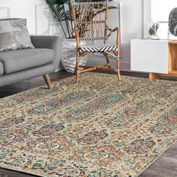 Rugsville Julieta Oriental Gray Persian Carpet 5'3" x 7'8"