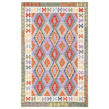  Tuscan Sage Bohemian Handmade Wool Carpet 