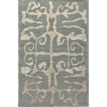 Bonaire Darcy Modern Stone  Handmade Wool Carpet 