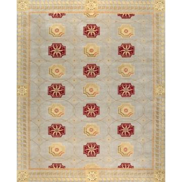 Corinth Mozika Oriental Champagne  Handmade Wool Carpet 