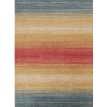Fade Irita Modern Sunrise  Handmade Wool Carpet 