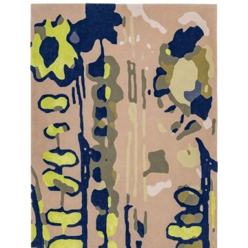 Twist Barn Likus Modern Blush Handmade Wool Carpet 