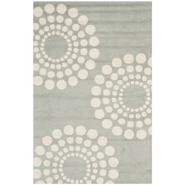 Juniper Mivai Modern Grey Handmade Wool Carpet 