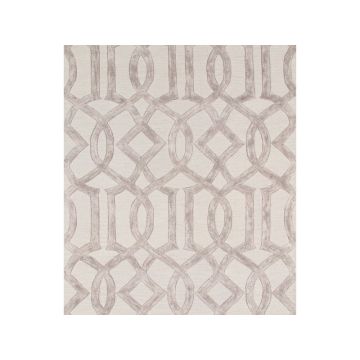Motel Paron Modern Tan Handmade Wool Carpet 