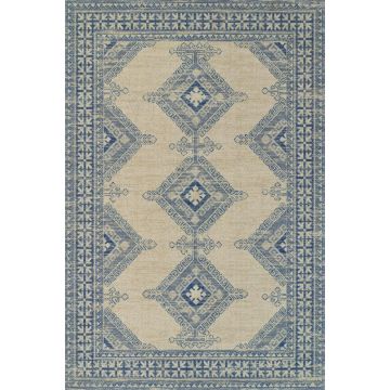Anatito Anati10 Ivory Wool Handmade Carpet 5'3" x 7'6"