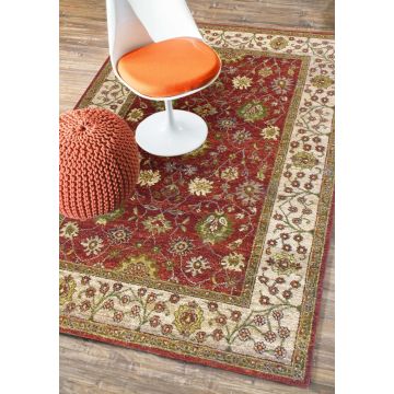 Rugsville Mahal Oriental Vegetable Dyes Wool Carpet 10306