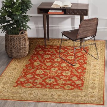 Rugsville Mahal Oriental Vegetable dyes Wool Carpet 10345