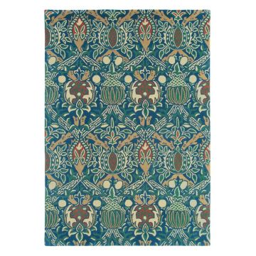 William Morris Zunel Floral Handmade Wool Carpet